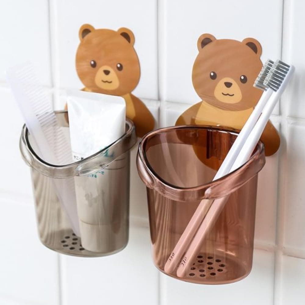 Teddy Bear Toothbrush Holders