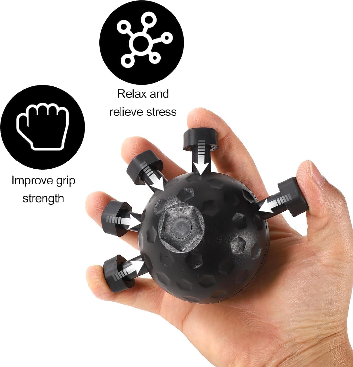 Hand Grip Ball 5 Finger