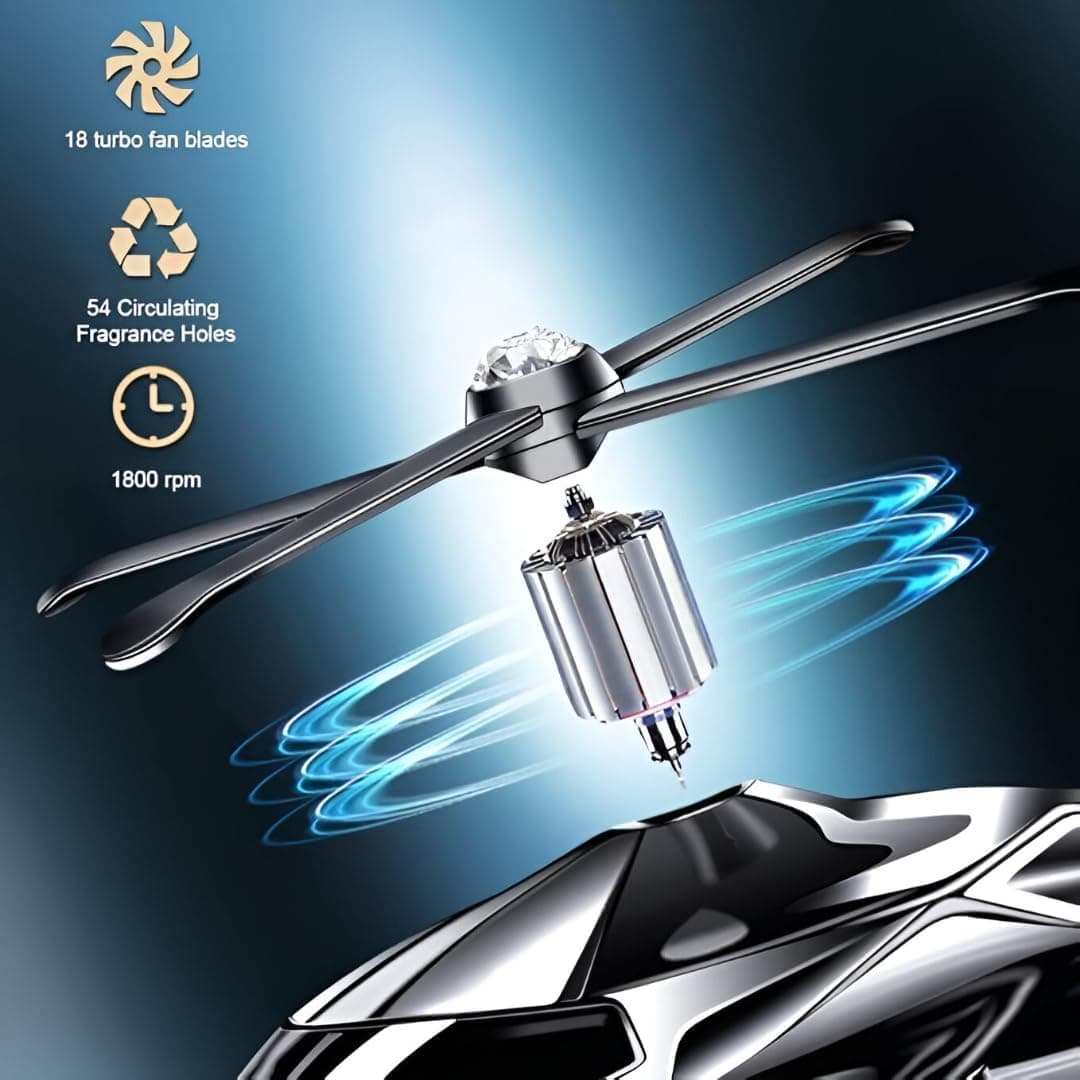 Helicopter Car Air Freshener