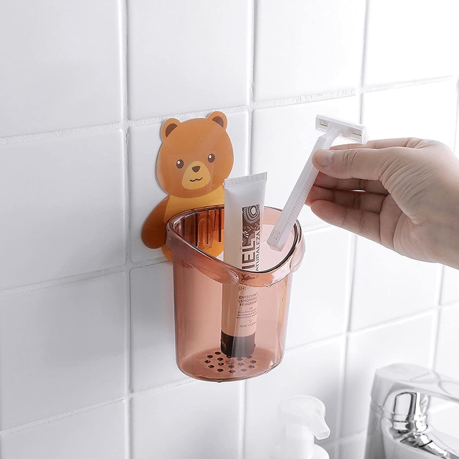Teddy Bear Toothbrush Holders