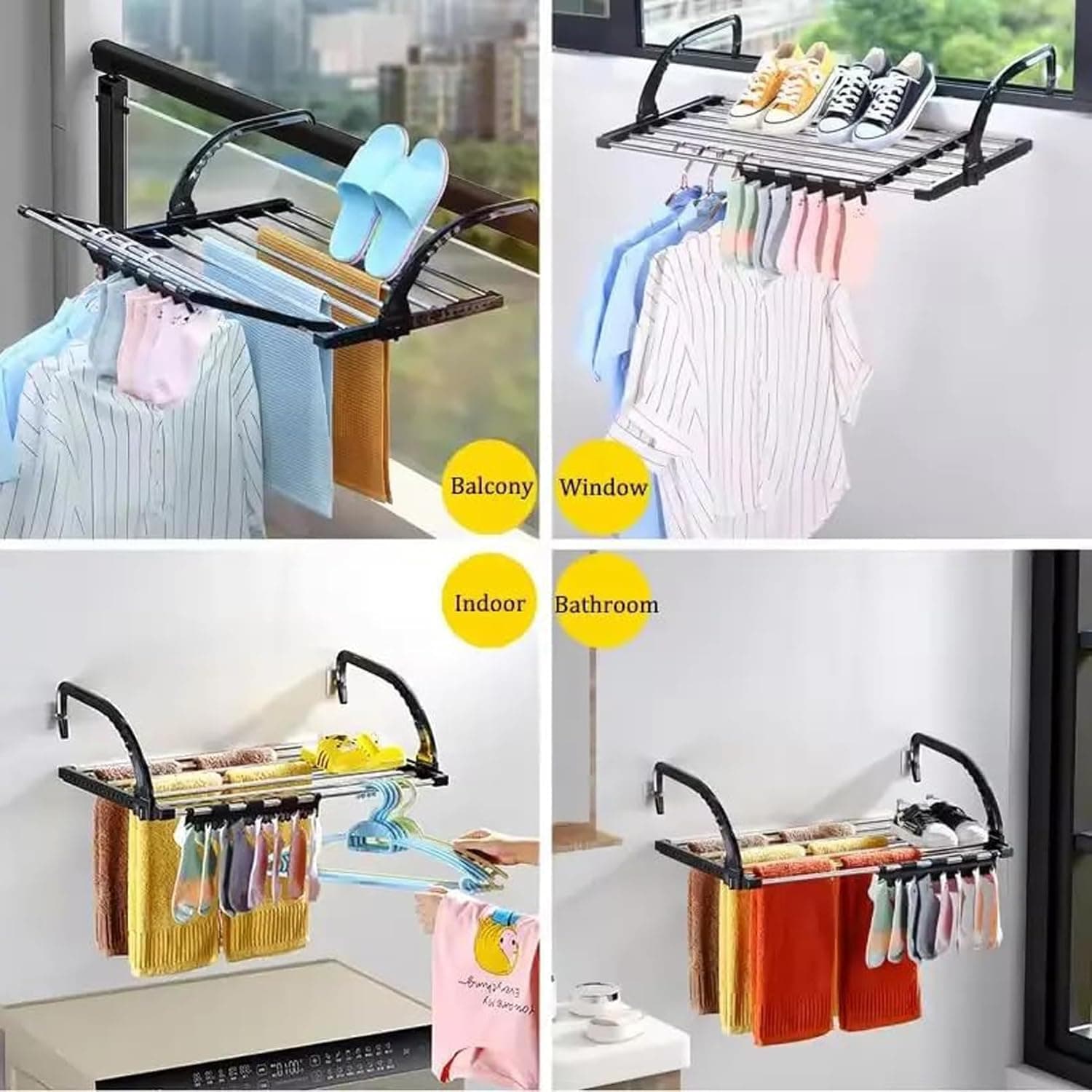 Foldable Drying Cloth Stand