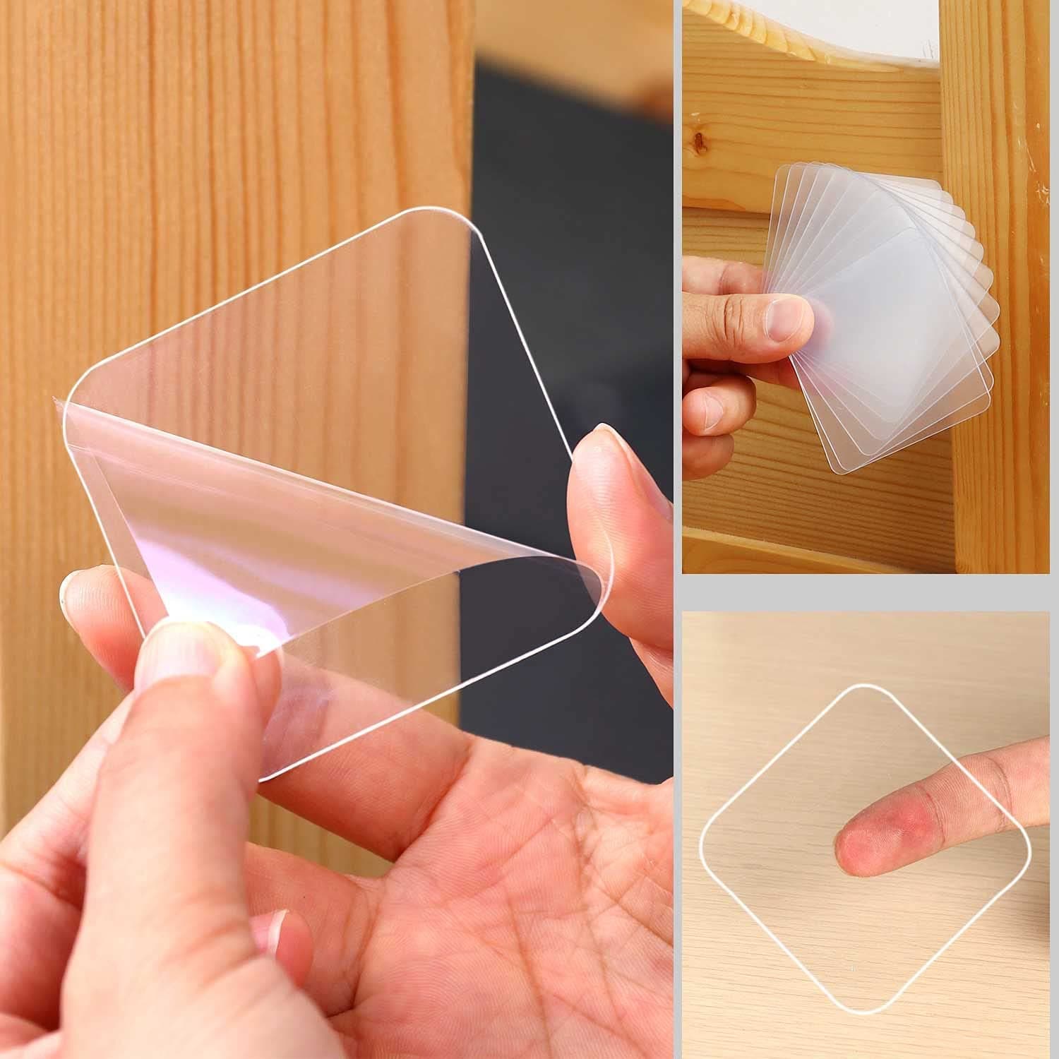 Double side square sticker