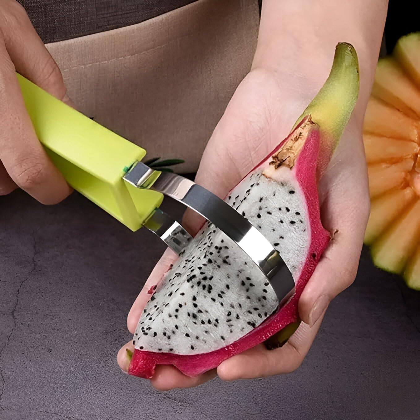 4-in-1 Melon Baller Scoop Set
